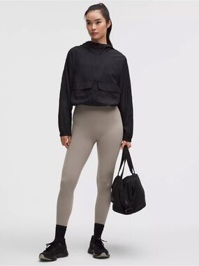 Lululemon Glow Up Super High Rise Tight 25” Warm Ash Grey WSHG 12